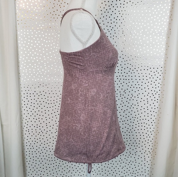 Patagonia Purple Cross Back Drawstring Tank - Picture 3 of 8